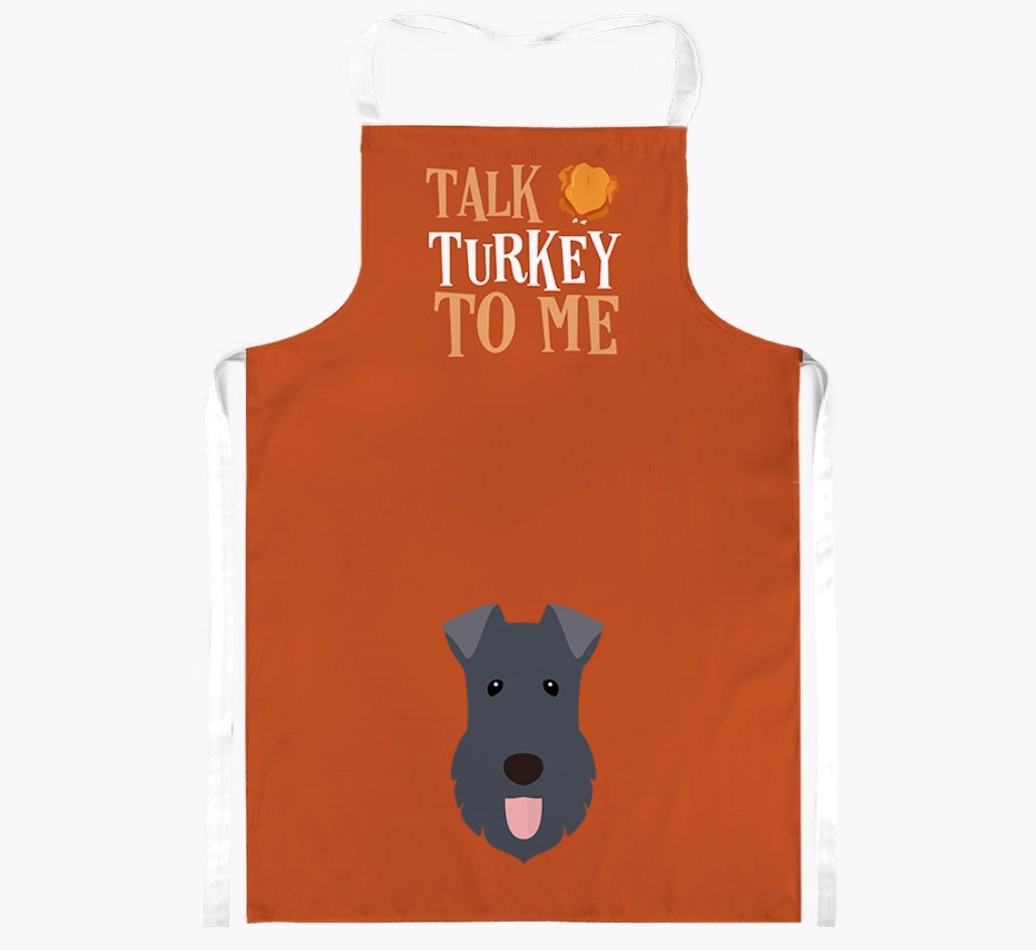 Talk Turkey To Me: Personalised {breedFullName} Apron