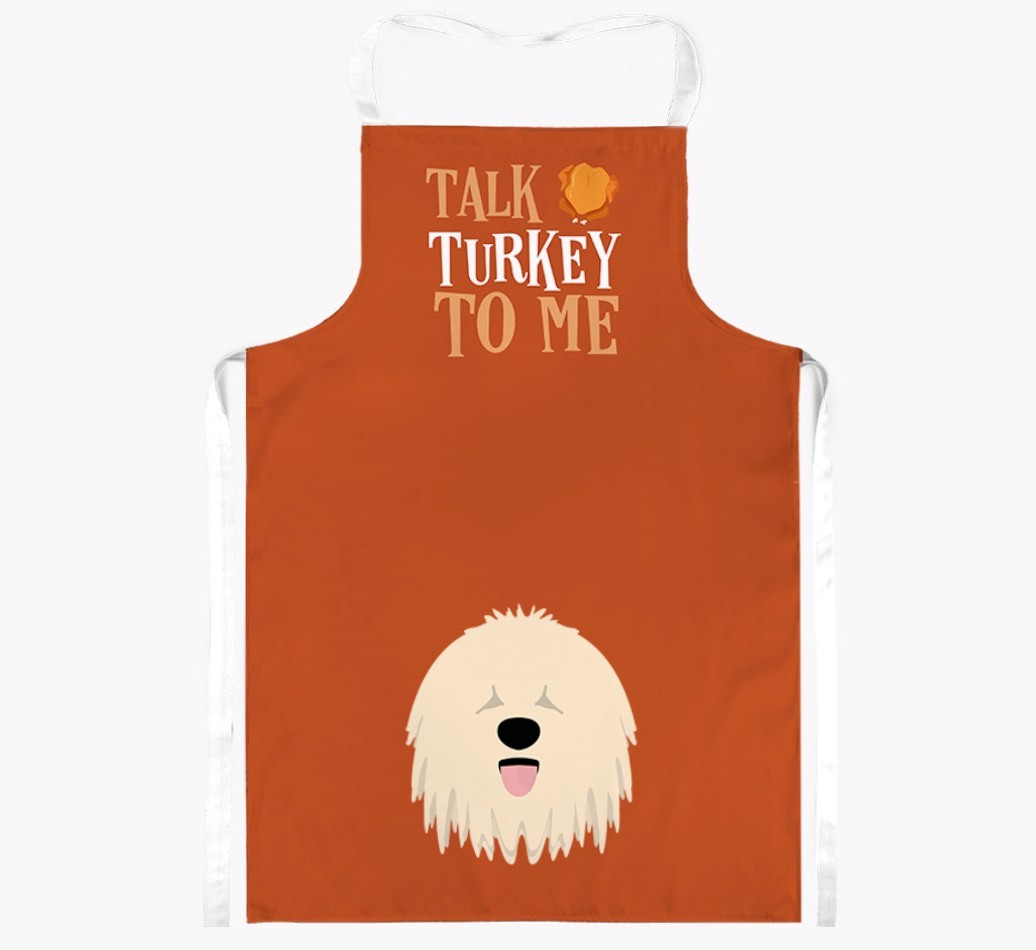 Talk Turkey To Me: Personalised {breedFullName} Apron