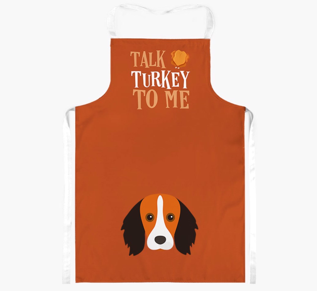 Talk Turkey To Me: Personalised {breedFullName} Apron