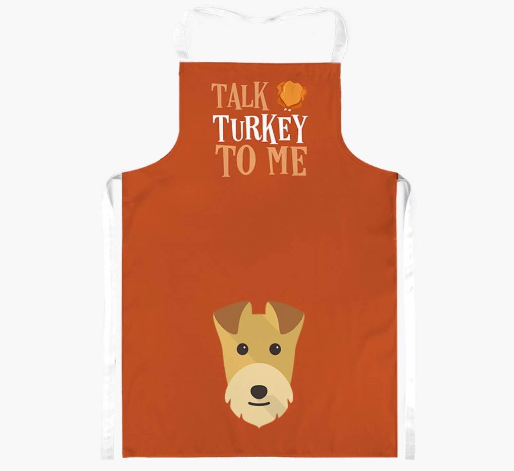Talk Turkey To Me: Personalised {breedFullName} Apron