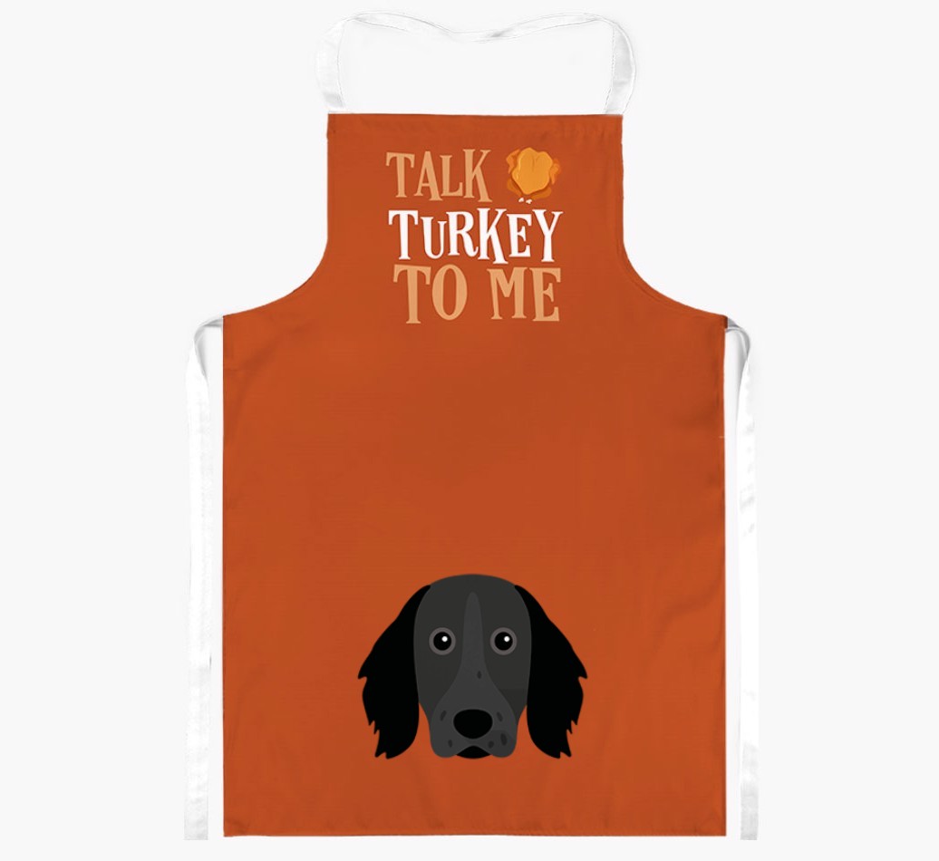 Talk Turkey To Me: Personalised {breedFullName} Apron