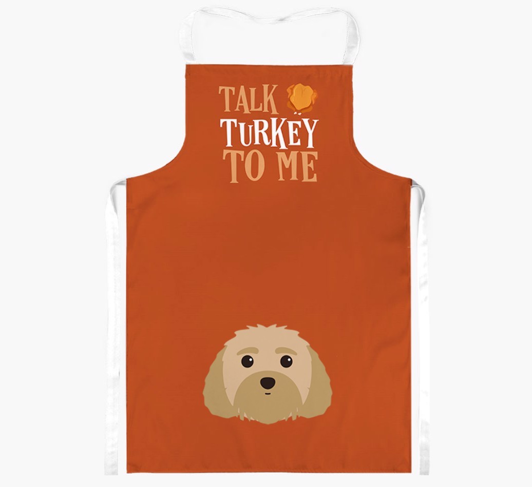 Talk Turkey To Me: Personalised {breedFullName} Apron