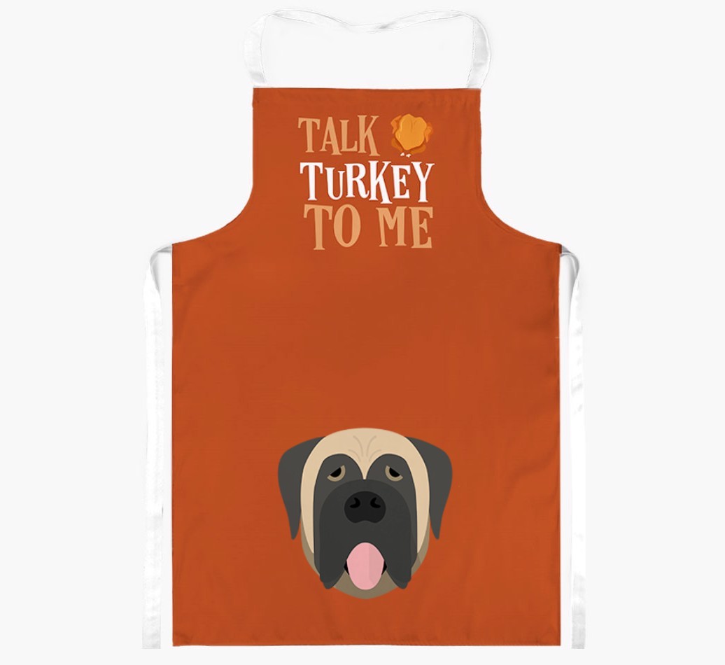 Talk Turkey To Me: Personalised {breedFullName} Apron