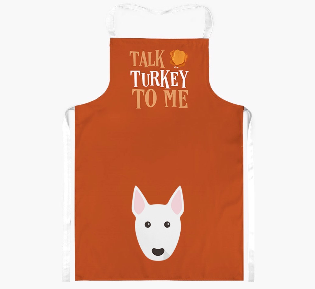 Talk Turkey To Me: Personalised {breedFullName} Apron