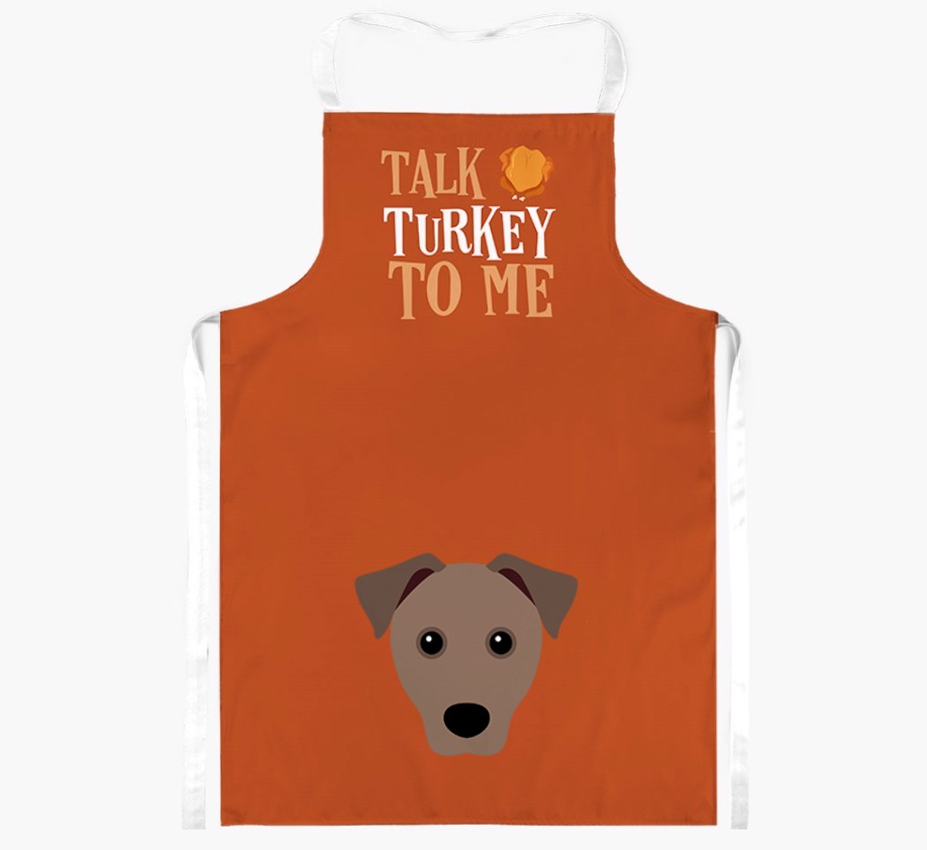 Talk Turkey To Me: Personalised {breedFullName} Apron