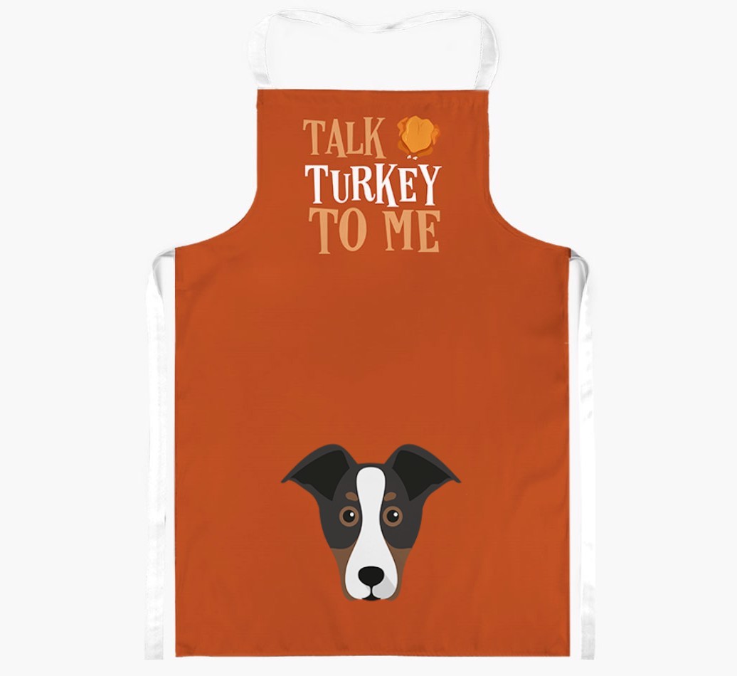 Talk Turkey To Me: Personalised {breedFullName} Apron