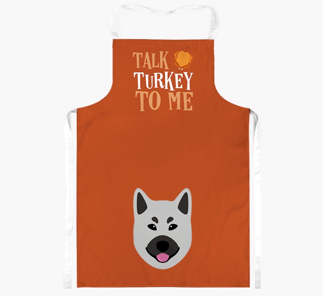 Talk Turkey To Me: Personalised {breedFullName} Apron