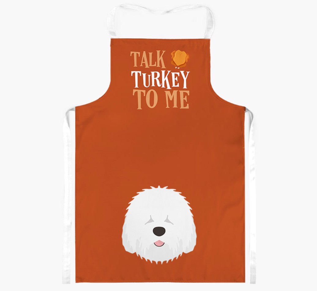 Talk Turkey To Me: Personalised {breedFullName} Apron