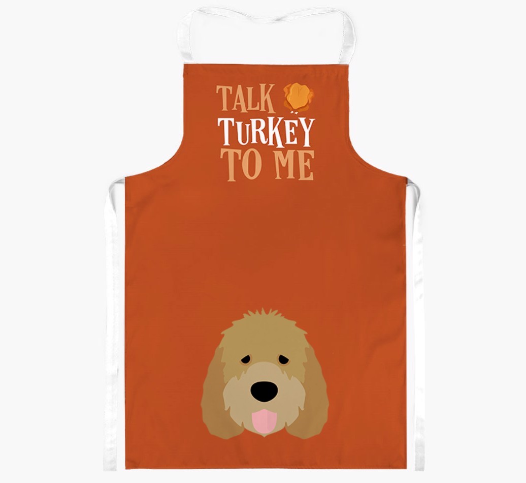 Talk Turkey To Me: Personalised {breedFullName} Apron