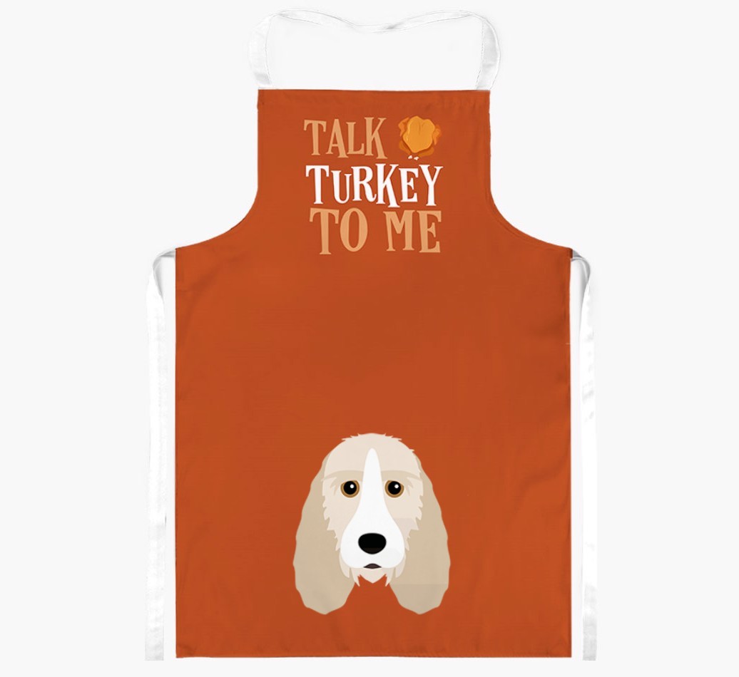 Talk Turkey To Me: Personalised {breedFullName} Apron