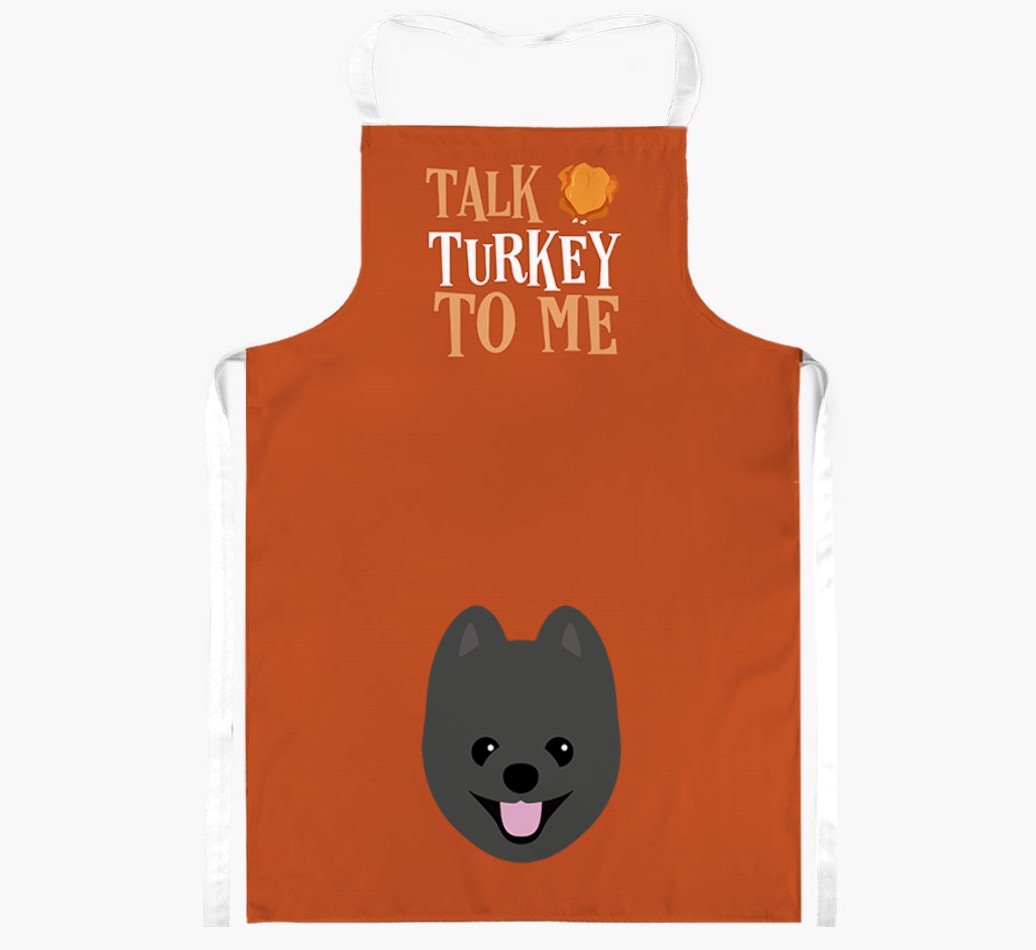 Talk Turkey To Me: Personalised {breedFullName} Apron
