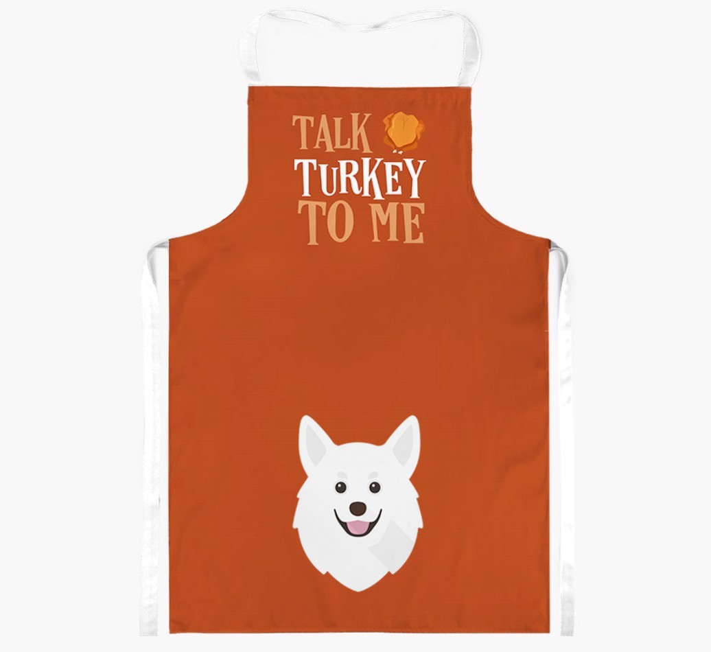 Talk Turkey To Me: Personalised {breedFullName} Apron