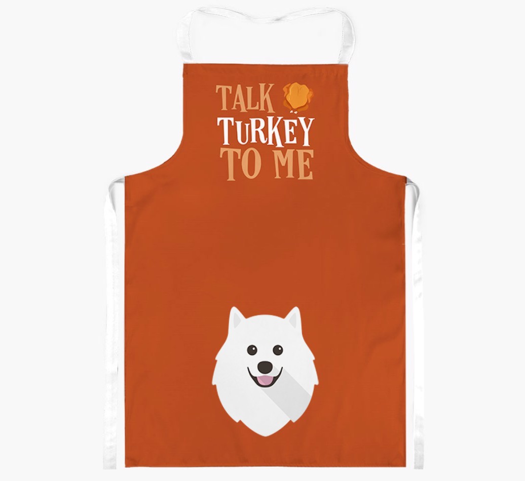 Talk Turkey To Me: Personalised {breedFullName} Apron