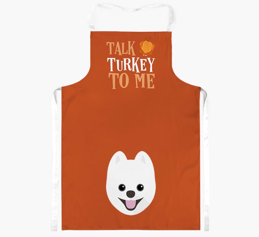 Talk Turkey To Me: Personalised {breedFullName} Apron