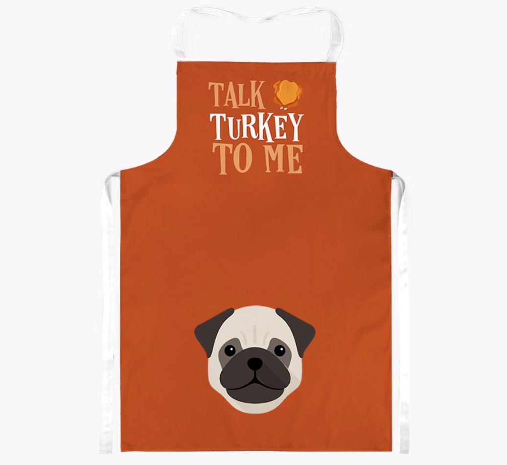 Talk Turkey To Me: Personalised {breedFullName} Apron