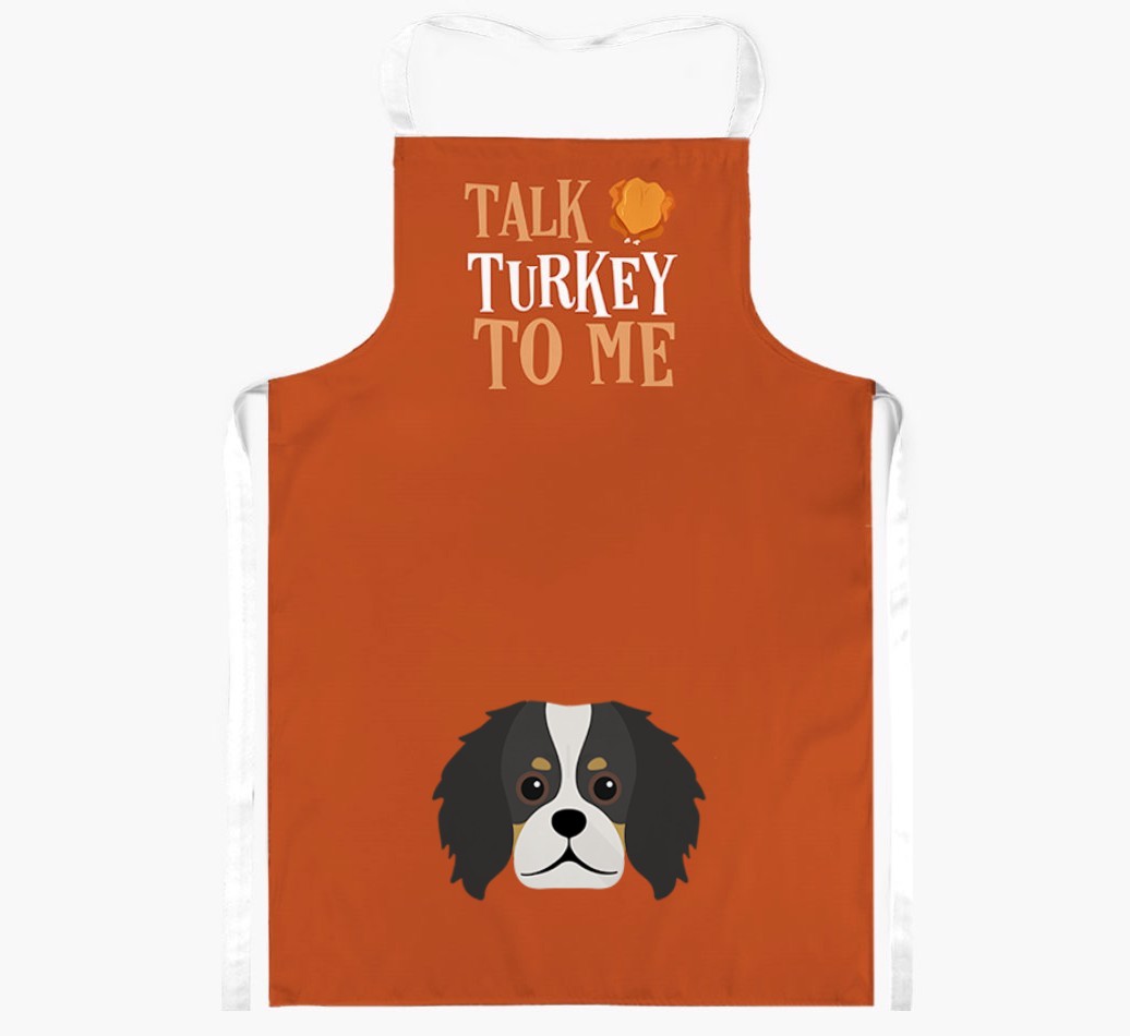 Talk Turkey To Me: Personalised {breedFullName} Apron