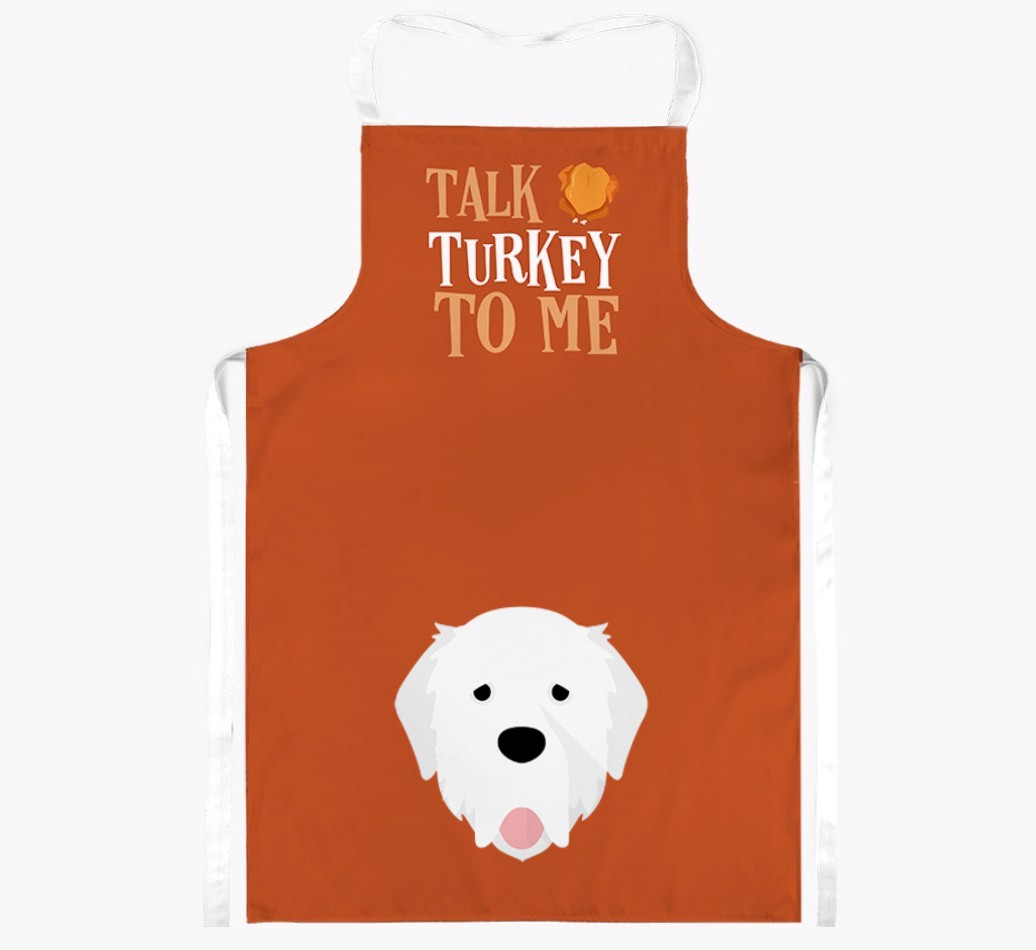 Talk Turkey To Me: Personalised {breedFullName} Apron