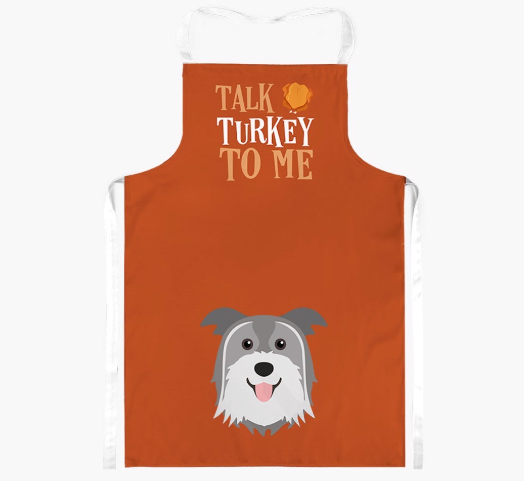 Talk Turkey To Me: Personalised {breedFullName} Apron