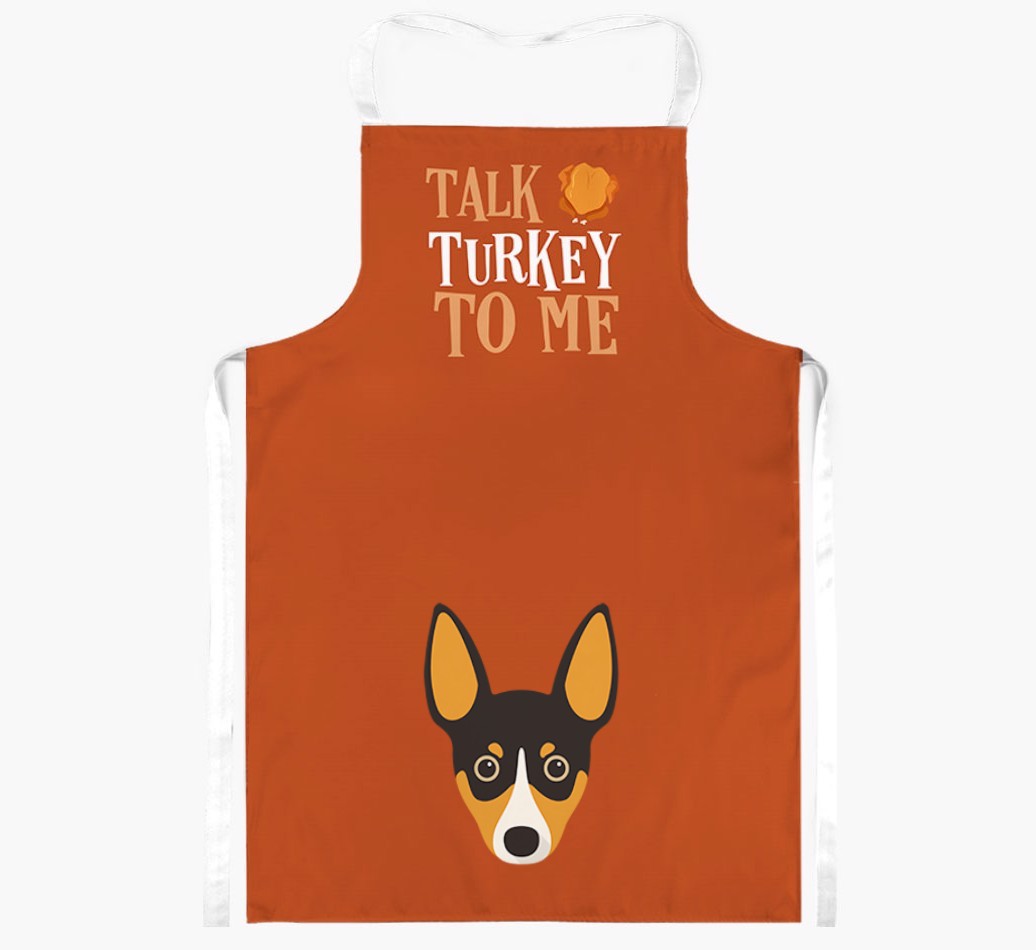 Talk Turkey To Me: Personalised {breedFullName} Apron