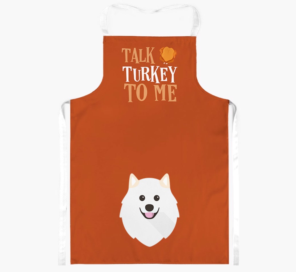 Talk Turkey To Me: Personalised {breedFullName} Apron
