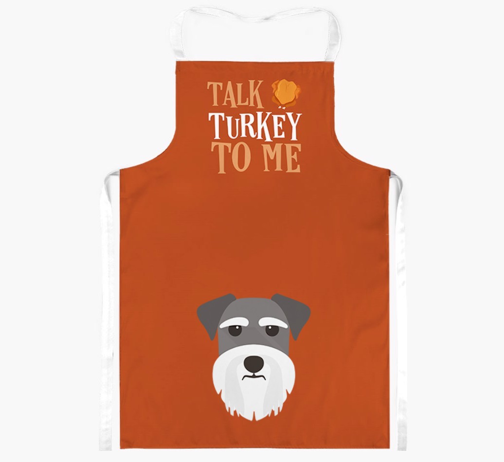 Talk Turkey To Me: Personalised {breedFullName} Apron