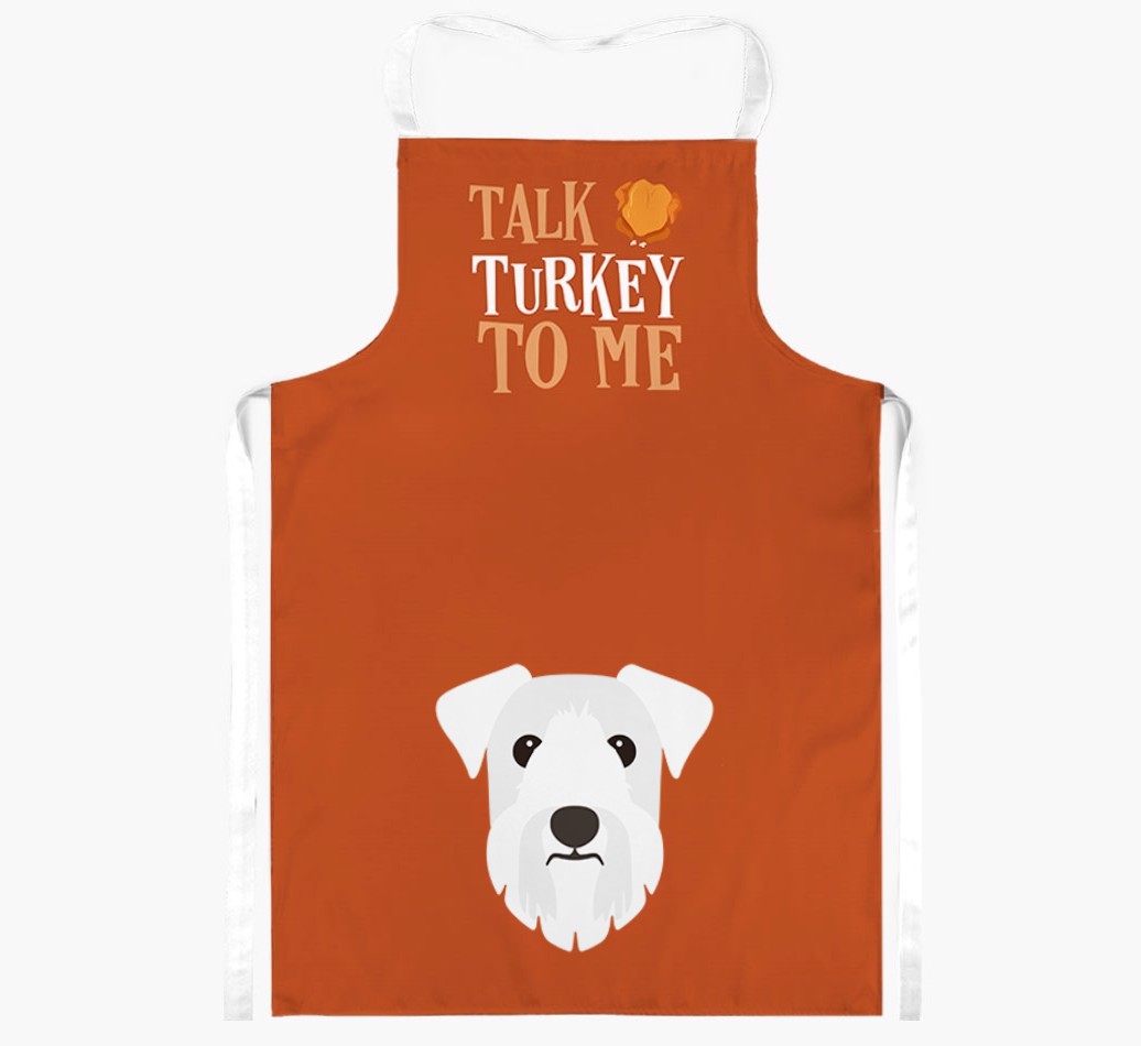 Talk Turkey To Me: Personalised {breedFullName} Apron