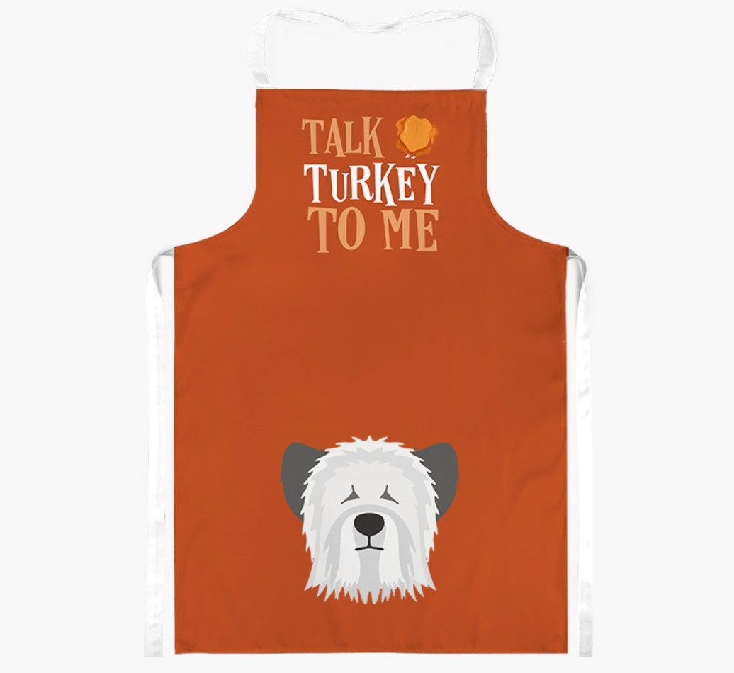 Talk Turkey To Me: Personalised {breedFullName} Apron