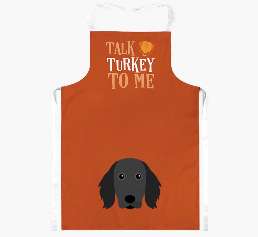 Talk Turkey To Me: Personalised {breedFullName} Apron