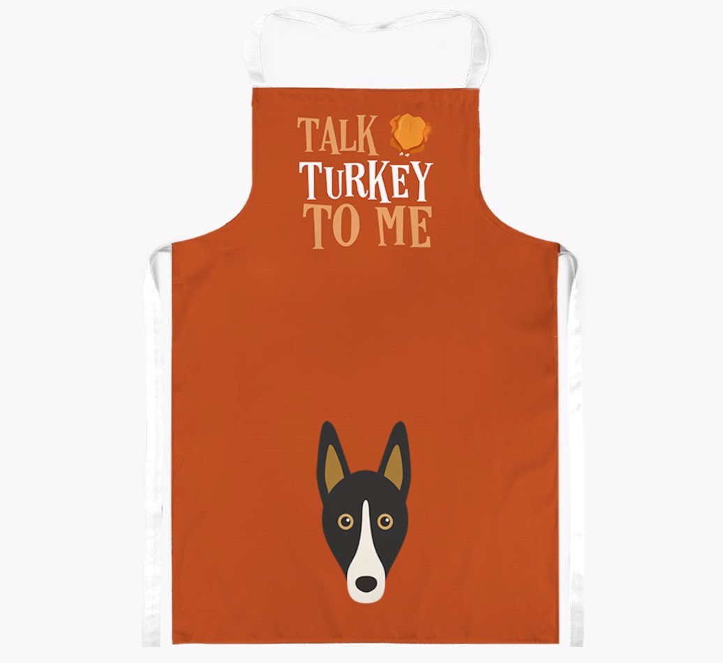 Talk Turkey To Me: Personalised {breedFullName} Apron