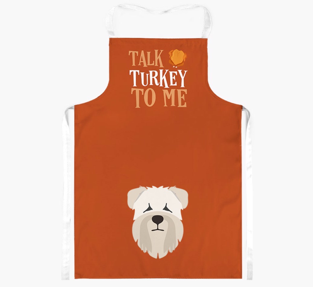 Talk Turkey To Me: Personalised {breedFullName} Apron