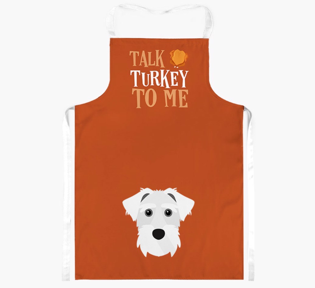Talk Turkey To Me: Personalised {breedFullName} Apron