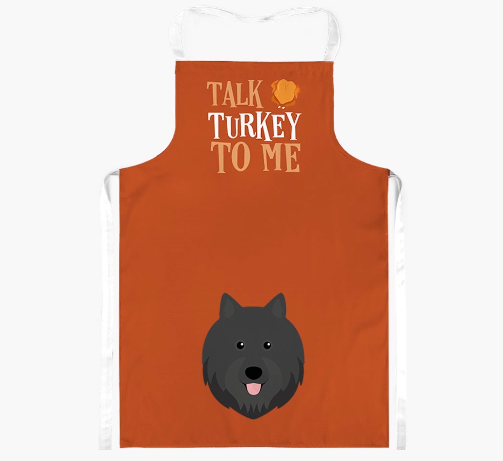 Talk Turkey To Me: Personalised {breedFullName} Apron