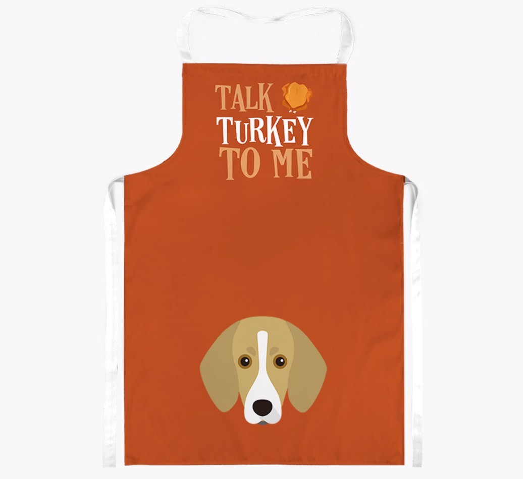 Talk Turkey To Me: Personalised {breedFullName} Apron