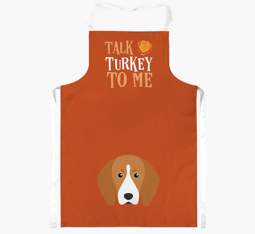 Talk Turkey To Me: Personalised {breedFullName} Apron