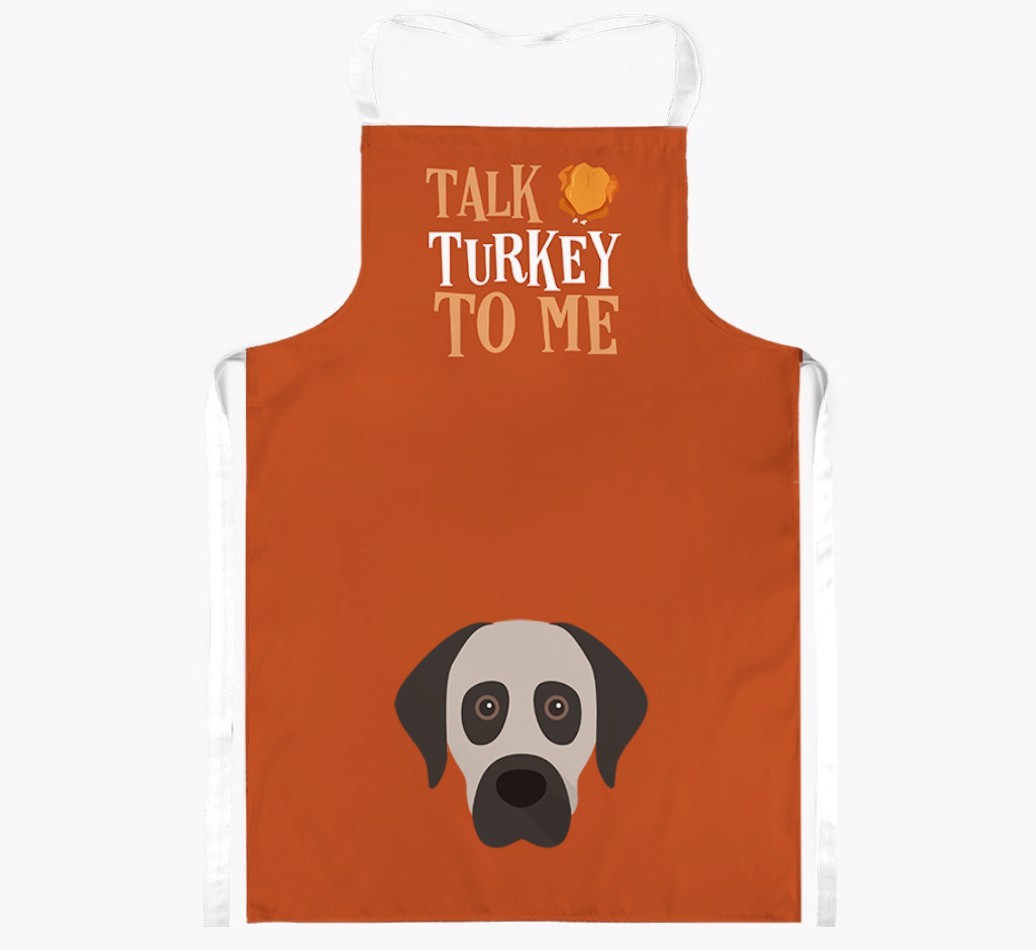Talk Turkey To Me: Personalised {breedFullName} Apron
