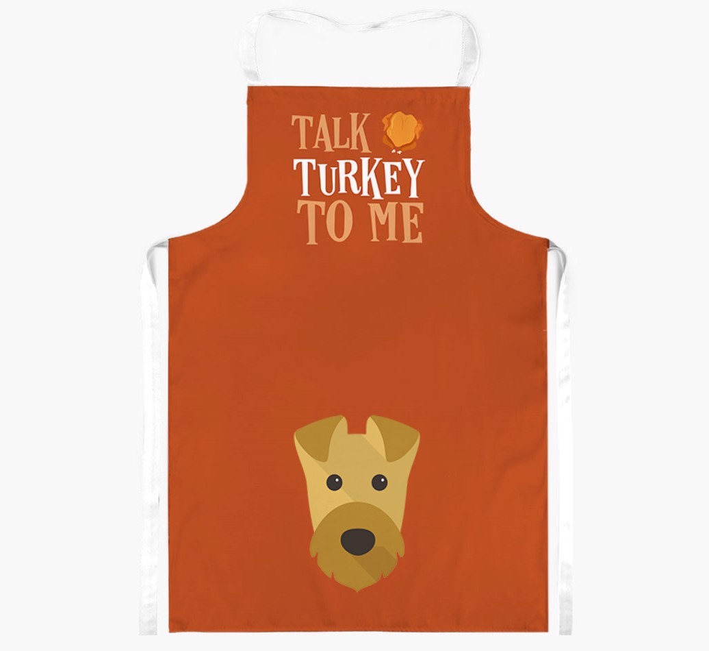 Talk Turkey To Me: Personalised {breedFullName} Apron