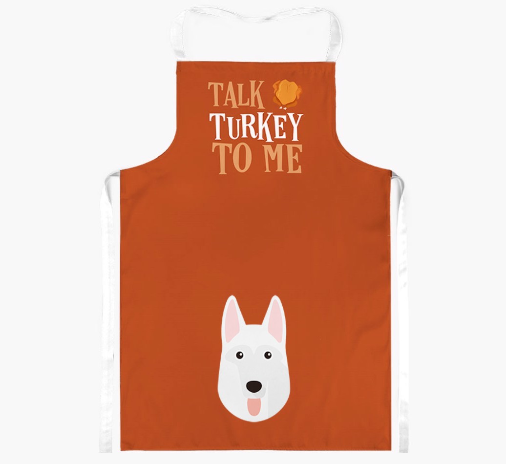 Talk Turkey To Me: Personalised {breedFullName} Apron