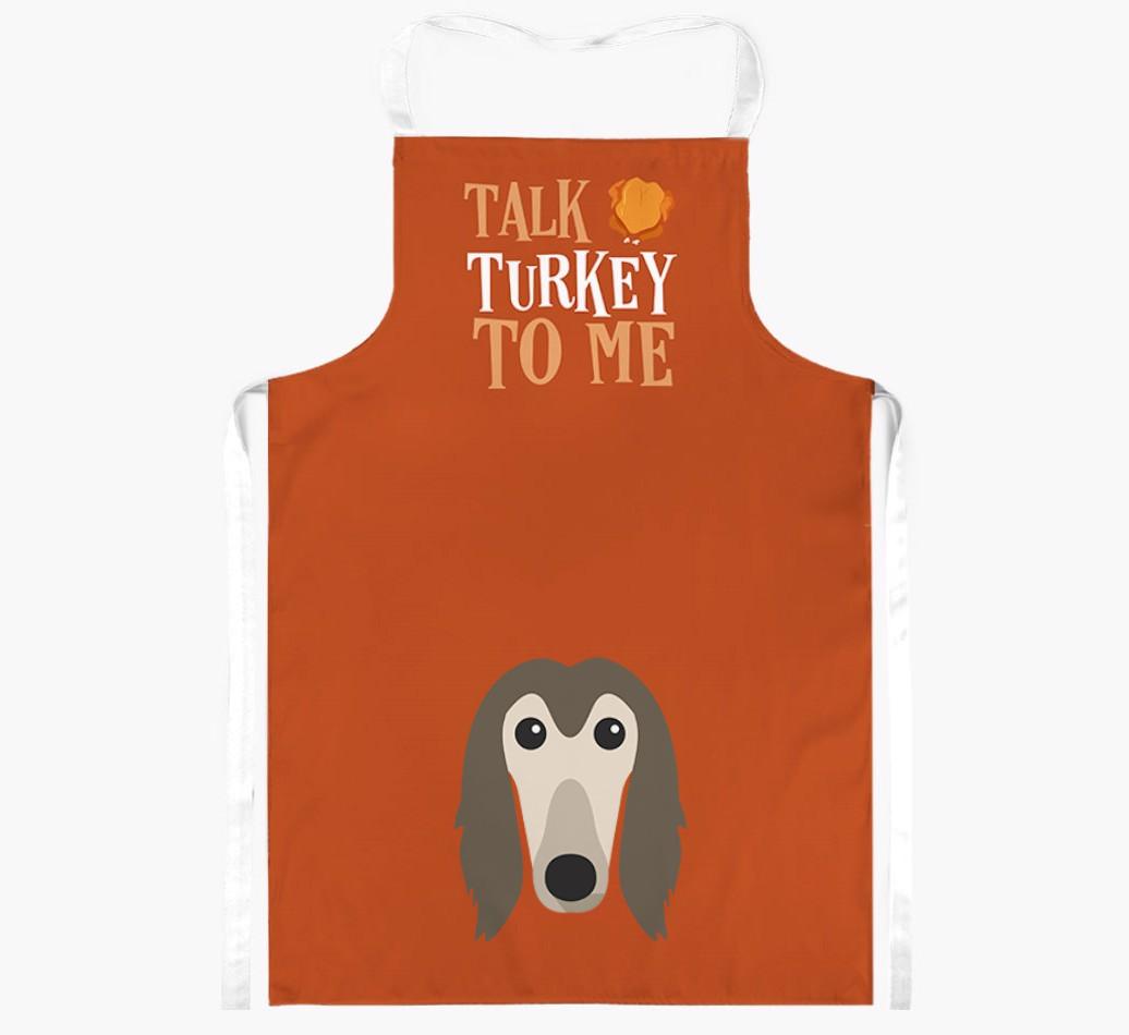 Talk Turkey To Me: Personalised {breedFullName} Apron