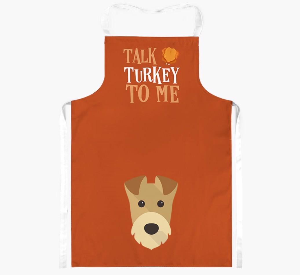 Talk Turkey To Me: Personalised {breedFullName} Apron