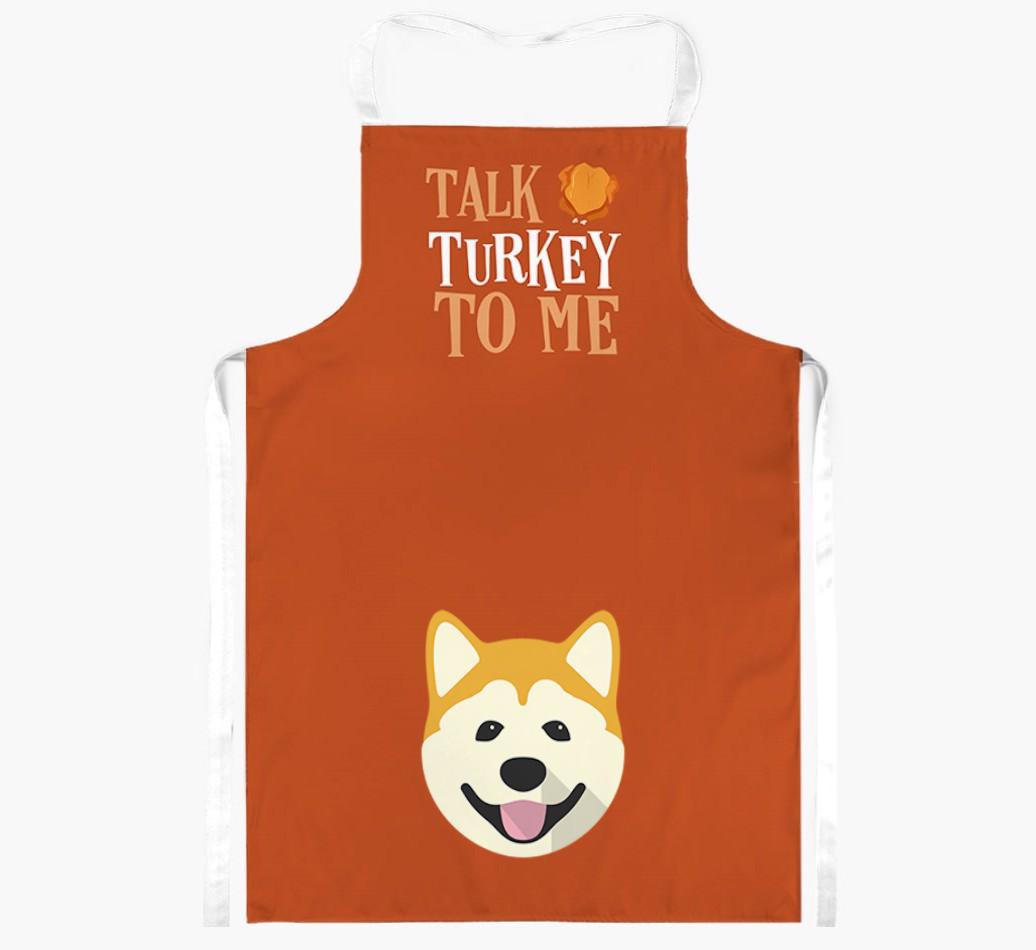 Talk Turkey To Me: Personalised {breedFullName} Apron