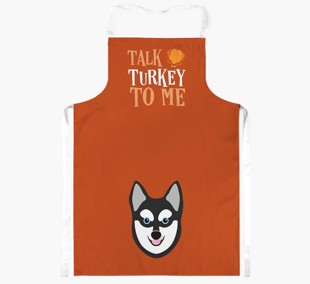 Talk Turkey To Me: Personalised {breedFullName} Apron