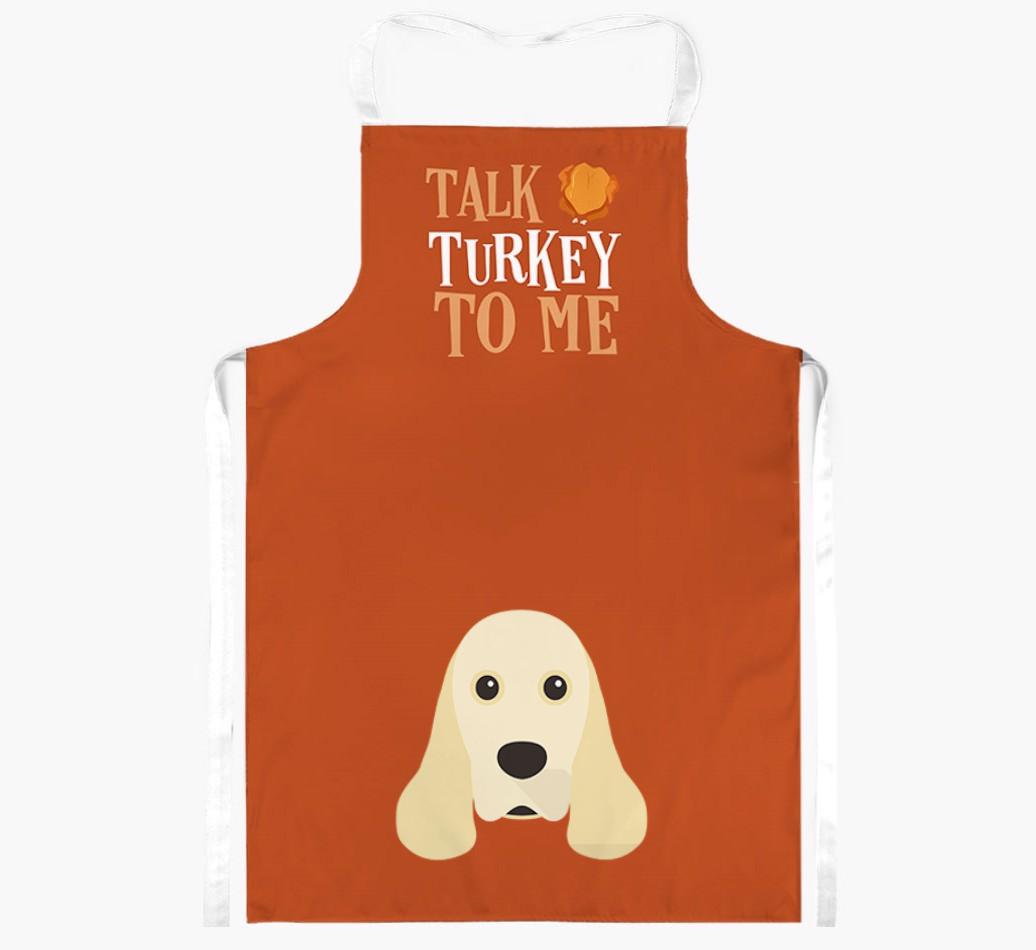 Talk Turkey To Me: Personalised {breedFullName} Apron