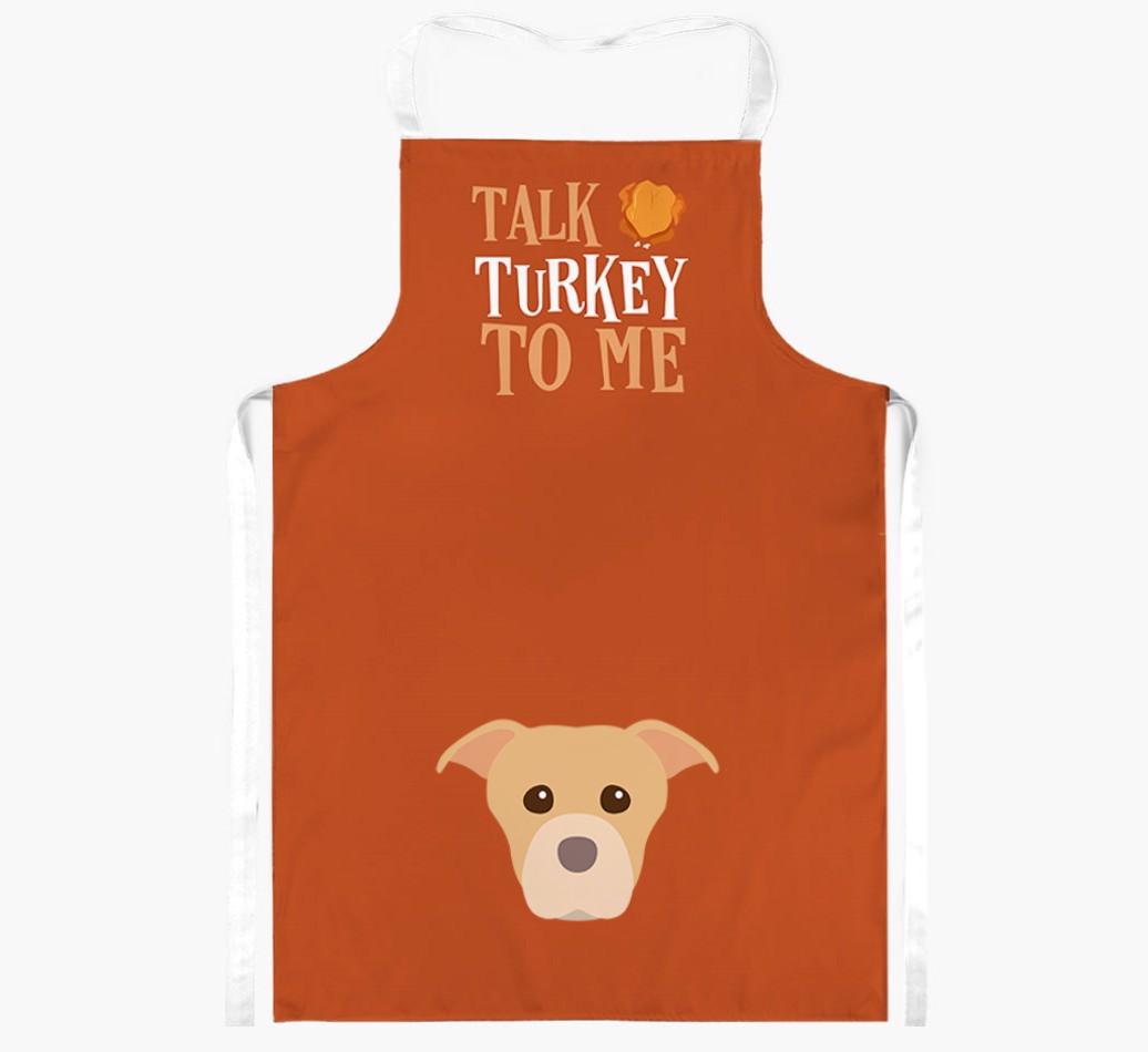 Talk Turkey To Me: Personalised {breedFullName} Apron