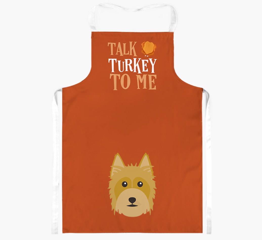 Talk Turkey To Me: Personalised {breedFullName} Apron