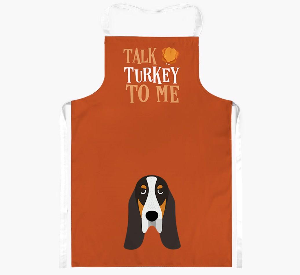 Talk Turkey To Me: Personalised {breedFullName} Apron