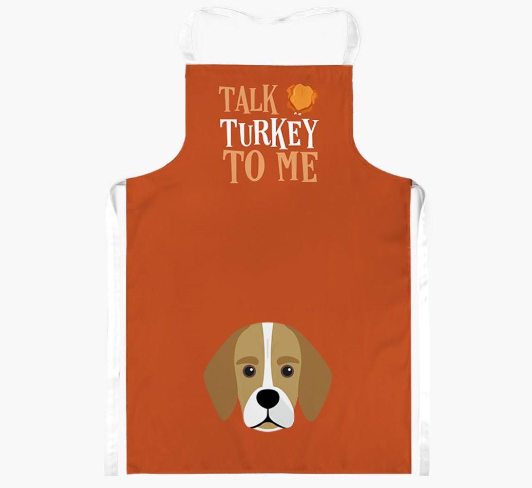 Talk Turkey To Me: Personalised {breedFullName} Apron