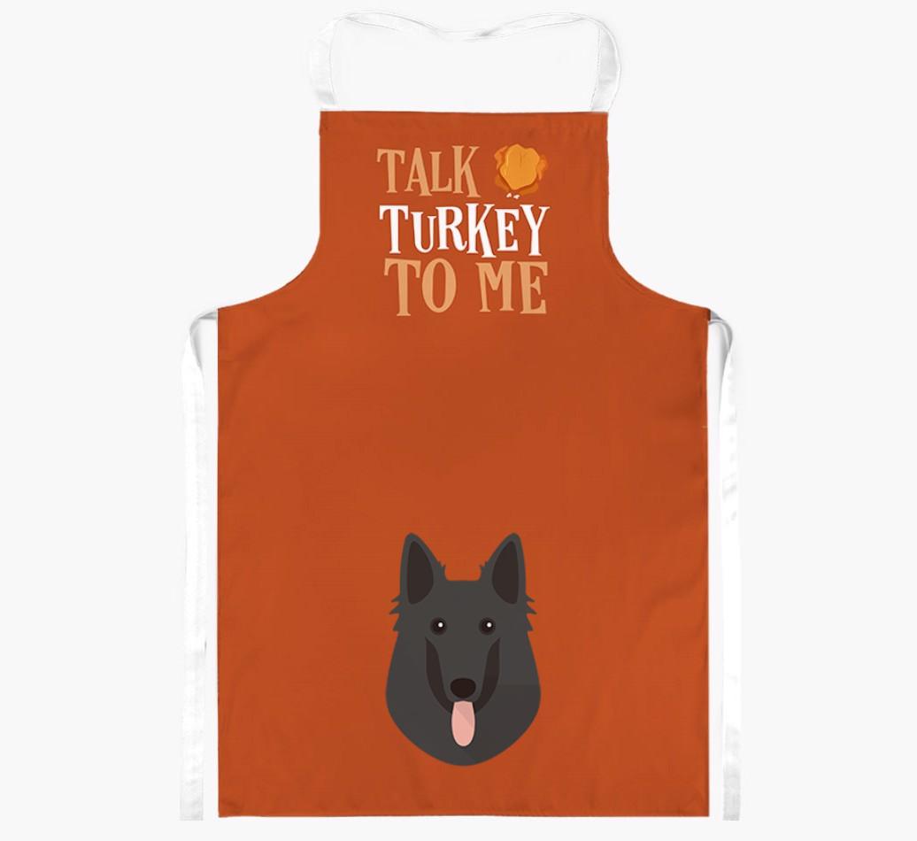Talk Turkey To Me: Personalised {breedFullName} Apron