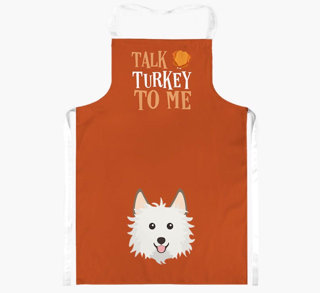 Talk Turkey To Me: Personalised {breedFullName} Apron