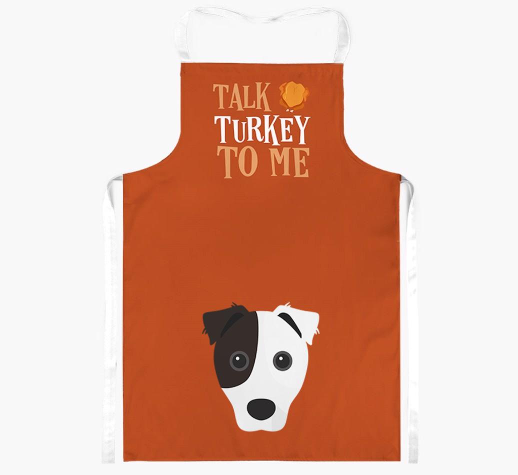 Talk Turkey To Me: Personalised {breedFullName} Apron