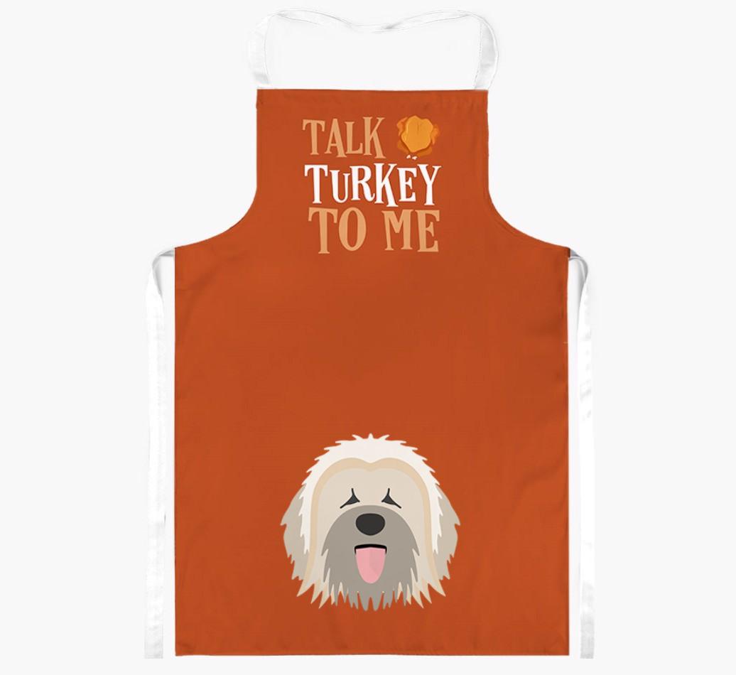 Talk Turkey To Me: Personalised {breedFullName} Apron